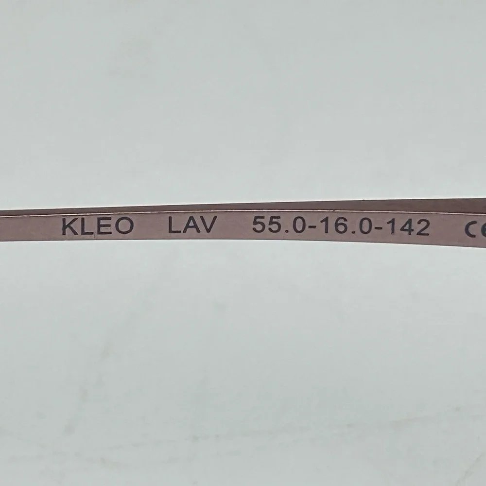 Keo Kleo‎ Lavender Eyeglasses Frames 55-16-142 NWT